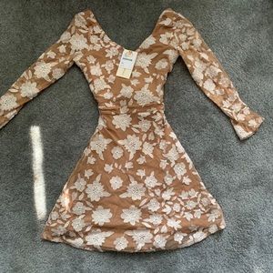 FL&L Bow Back Mini Dress 🤍🤎